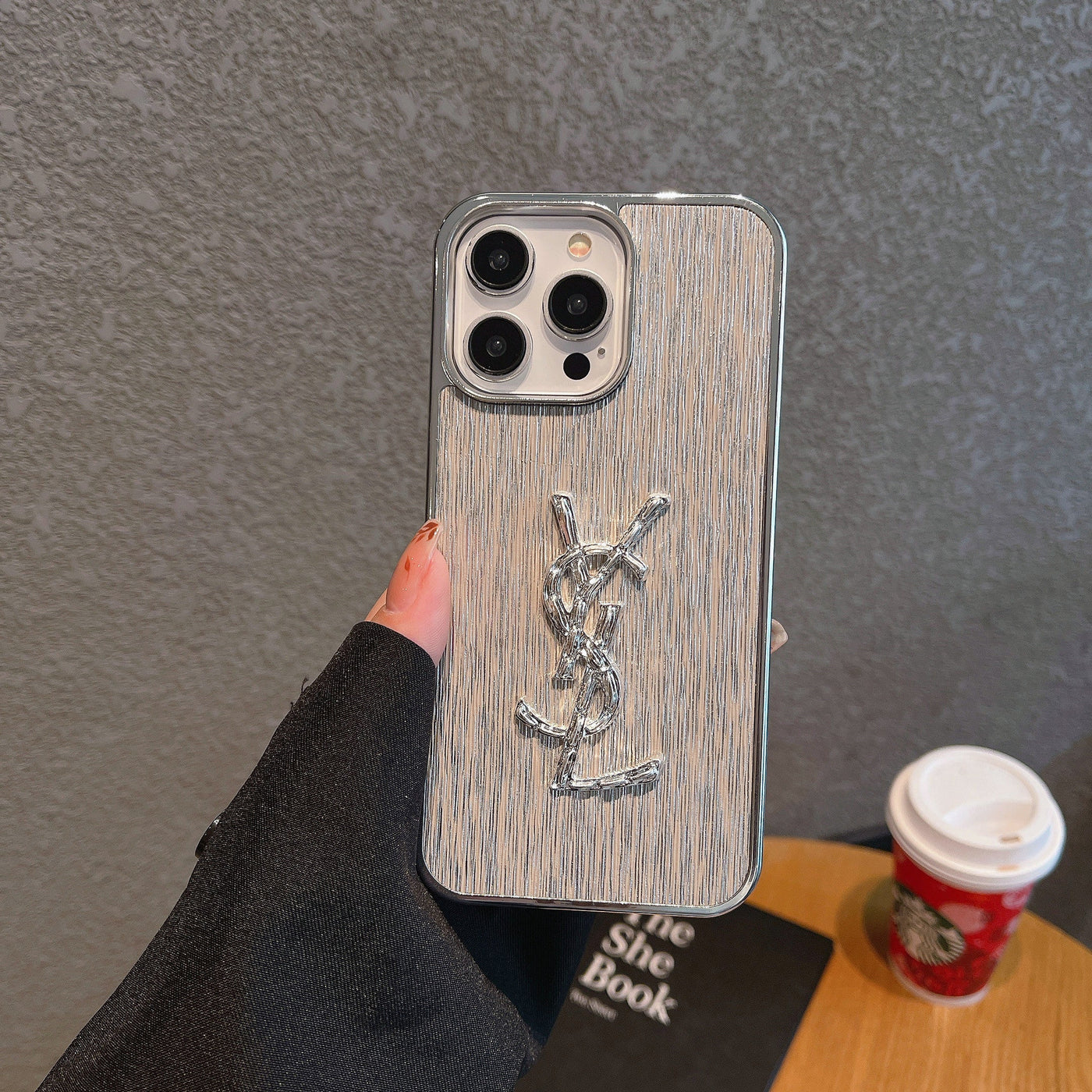 Saint Brushed iPhone Case