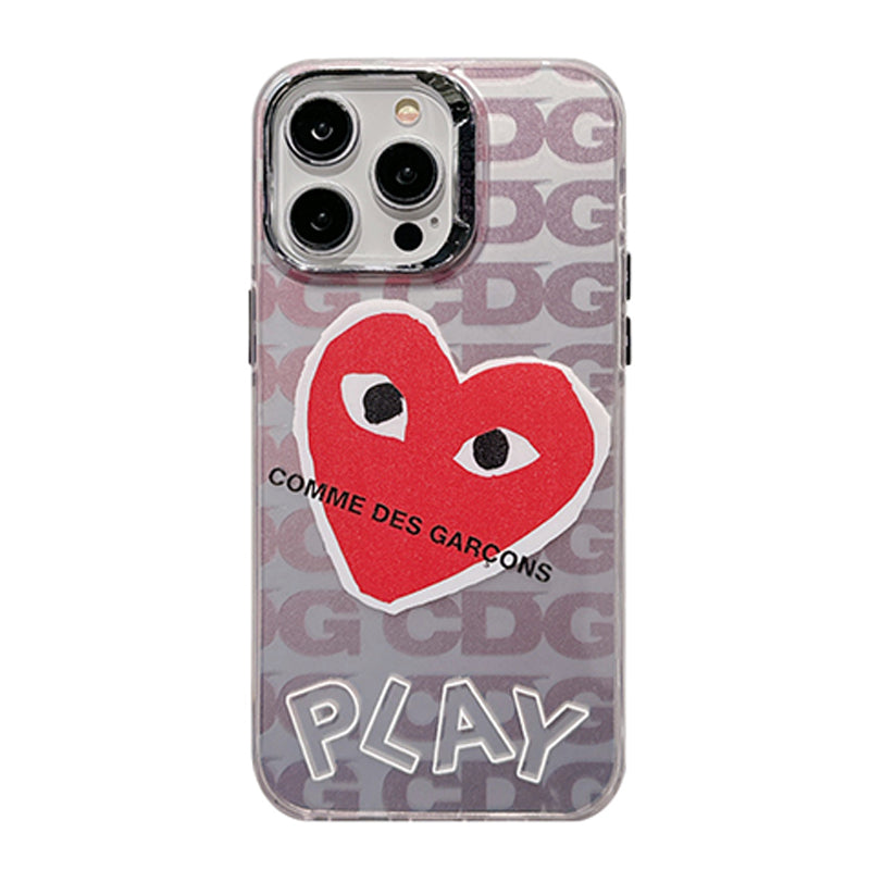 iPhone Case - CDG Play Green & Red Case