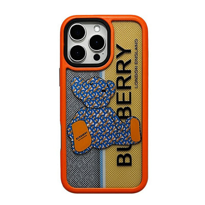 Bur Orange iPhone Case