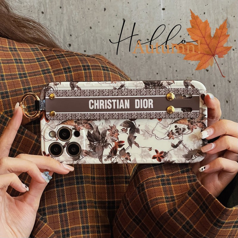 CD Maple Leaf Wristband iPhone Case