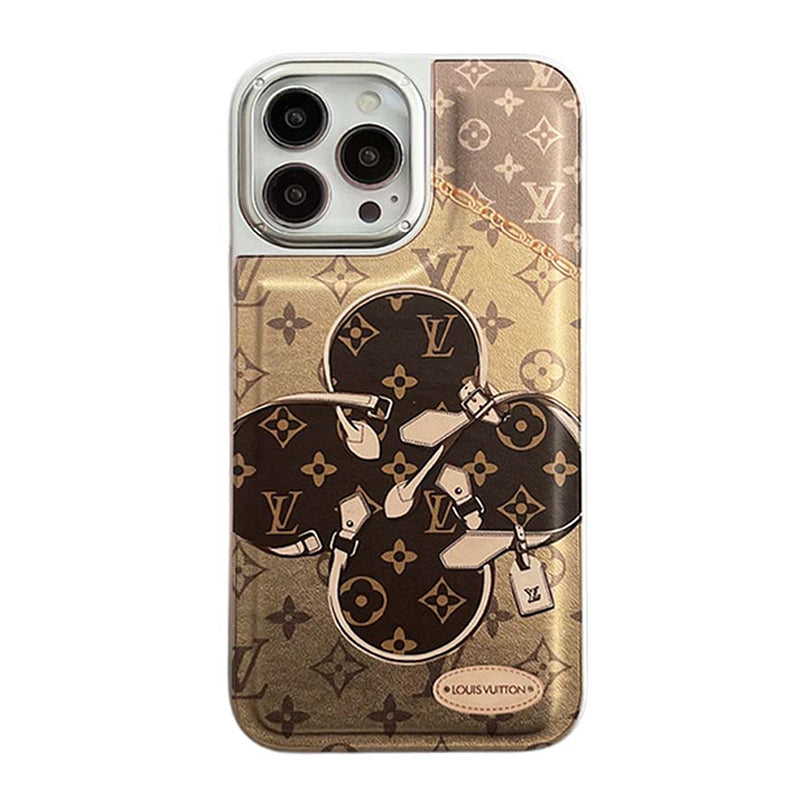 iPhone Case - Louis Vuitton Plating Leather Case