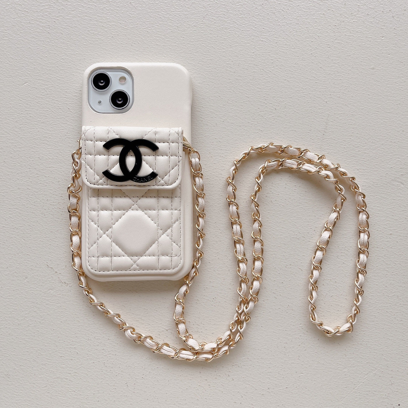 iPhone Case - Chanel Card Holder Chain Case