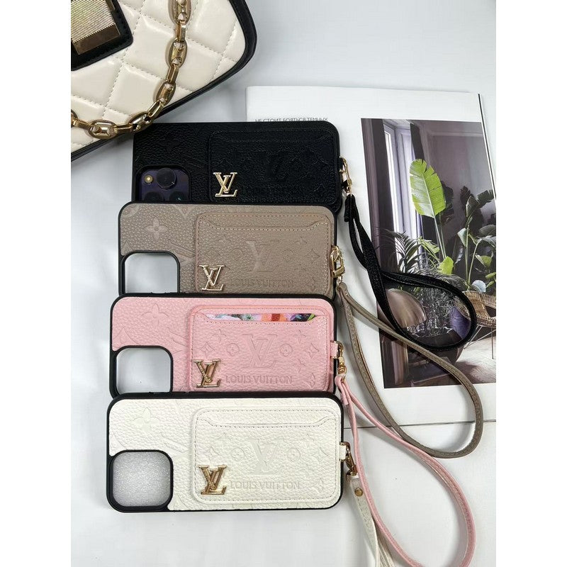 Lou Four Colors Card Bag iPhone Case