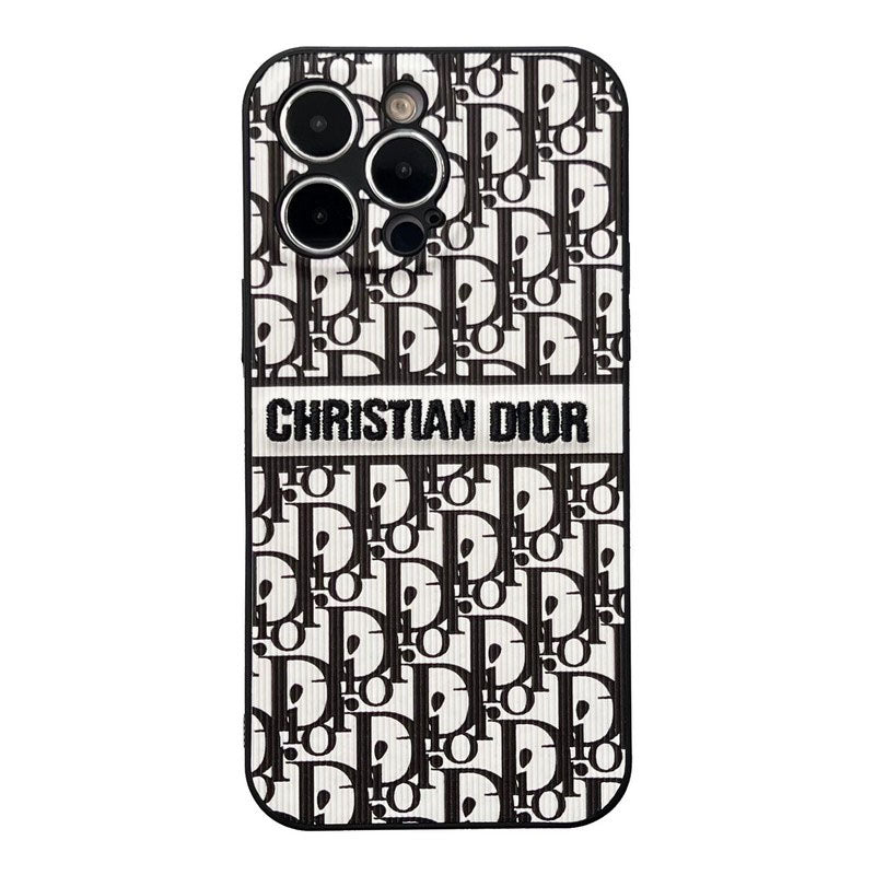 CD Classic Black iPhone Case