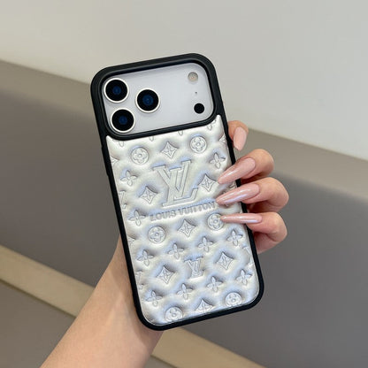 Louis Color Leather  iPhone Case