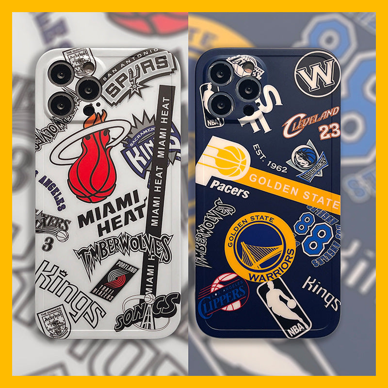 Golden State Warriors & Miami Heat iPhone Case