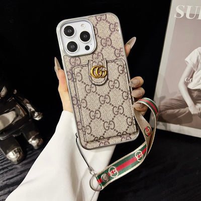 GG Hand Chain iPhone Case