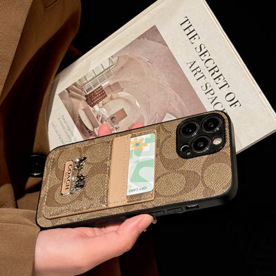 Coa Card Bag Leather iPhone Case