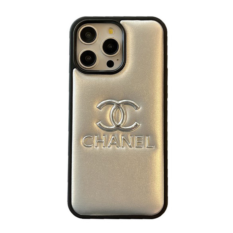 CC Leather iPhone Case