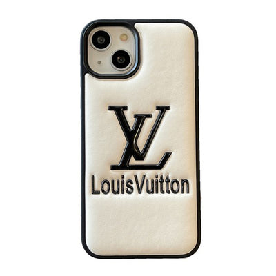 Louis Leather iPhone Case