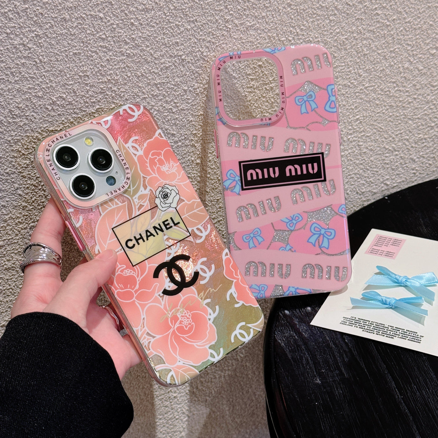 CC Pink iPhone Case