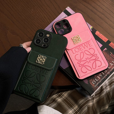 Loe Card Holder iPhone Case