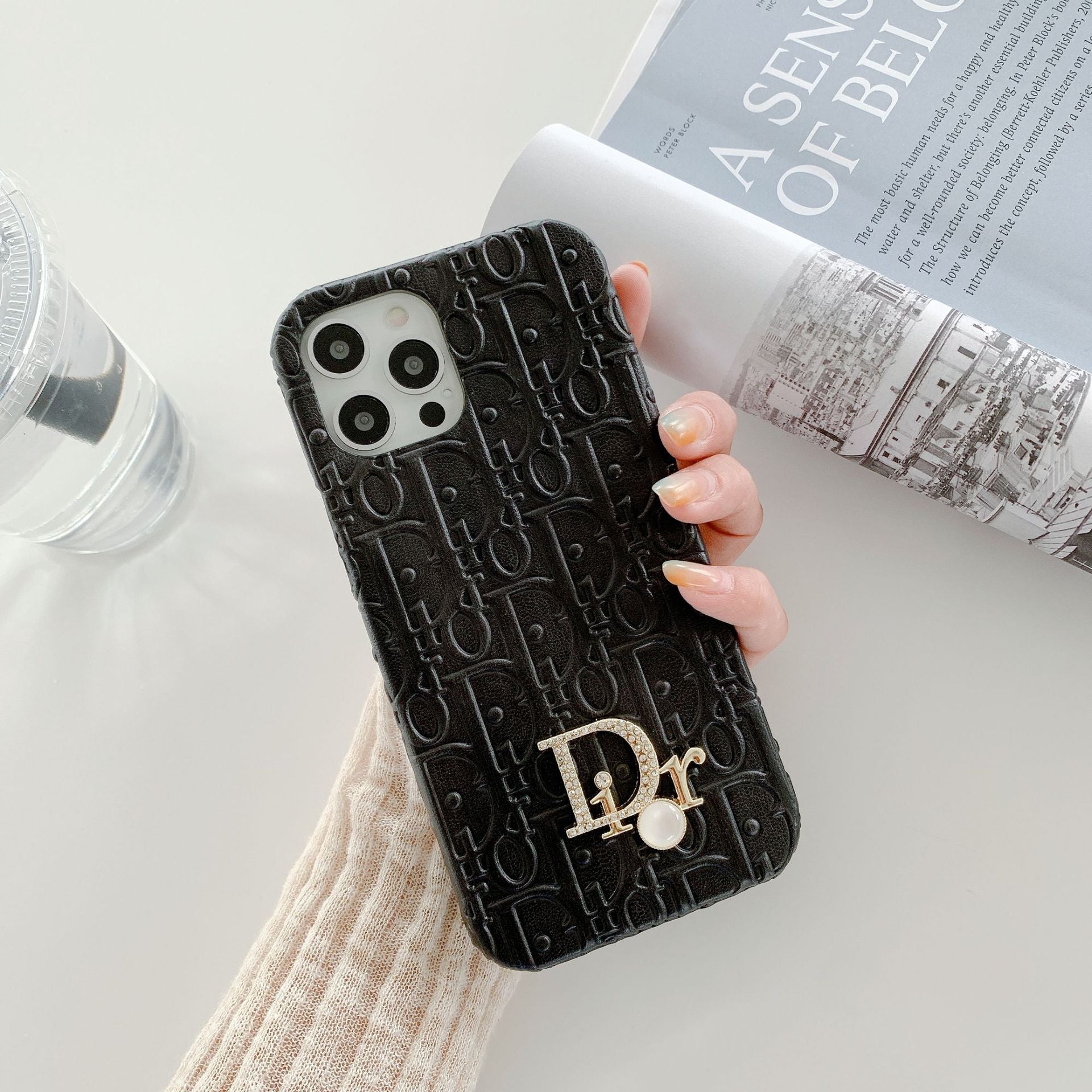 CD Leather iPhone Case