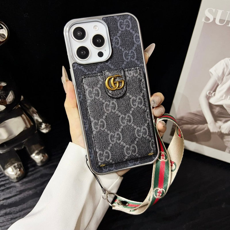 GG Hand Chain iPhone Case