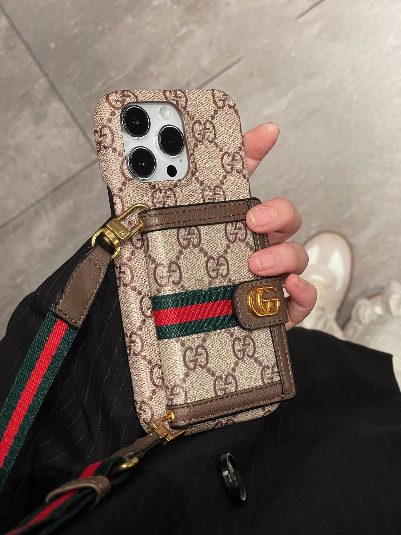 iPhone Case - GUCCI Card Bag Case