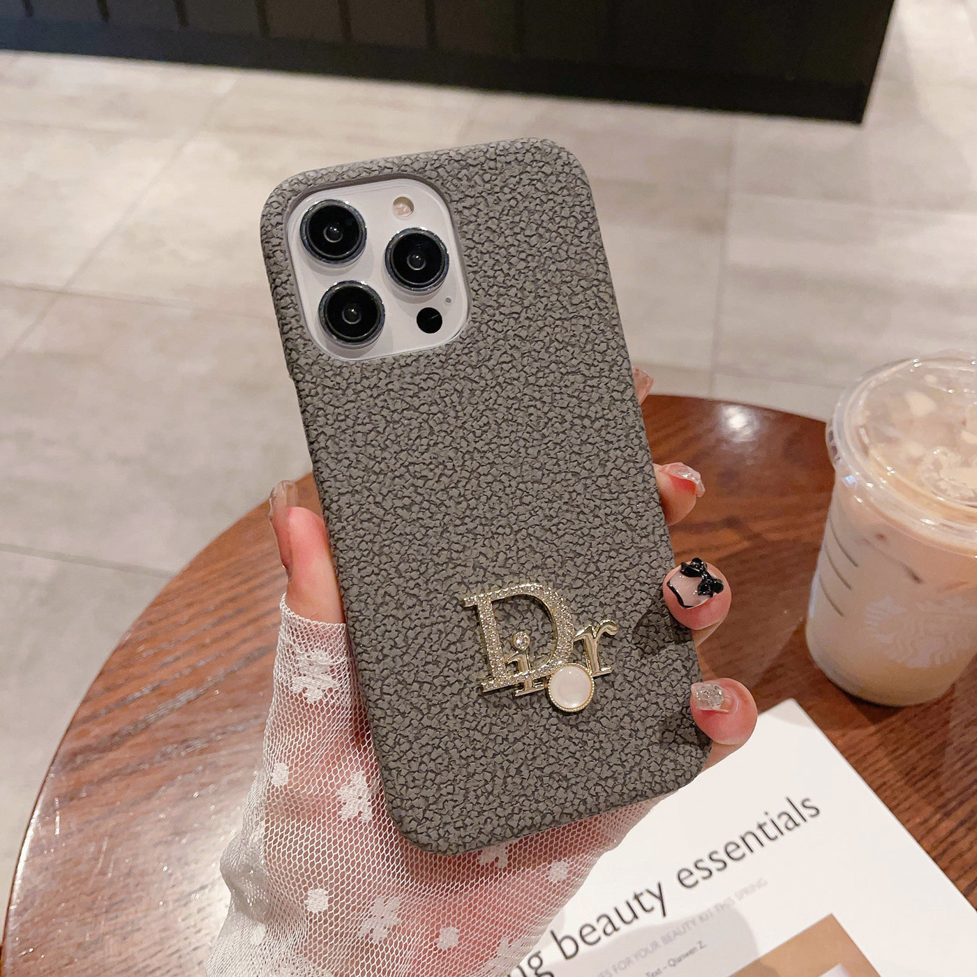 CD Diamond Logo Matte iPhone Case