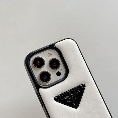 Pra Leather Crossbody iPhone Case