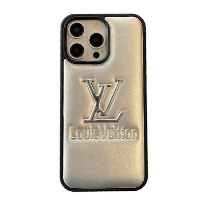 Louis Leather iPhone Case