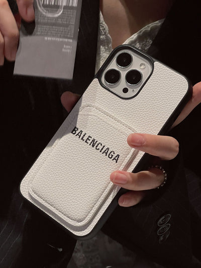 BB Card Holder Leather iPhone Case