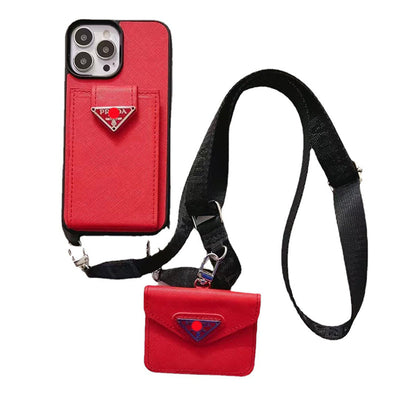 iPhone Case - Prada Leather Chain Case