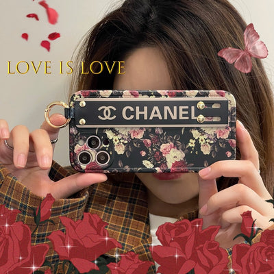 CC Flower Wristband iPhone Case