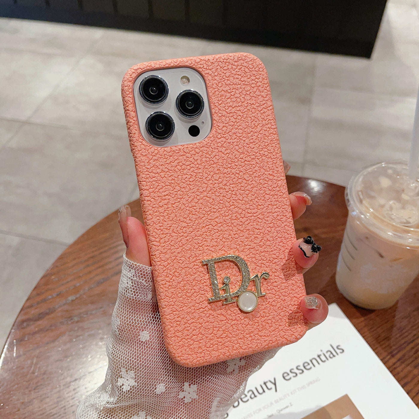 CD Diamond Logo Matte iPhone Case