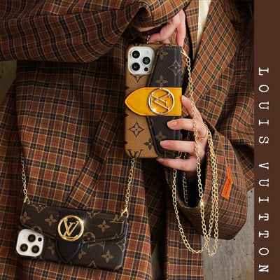 Louis CrossBody Card Holder iPhone Case