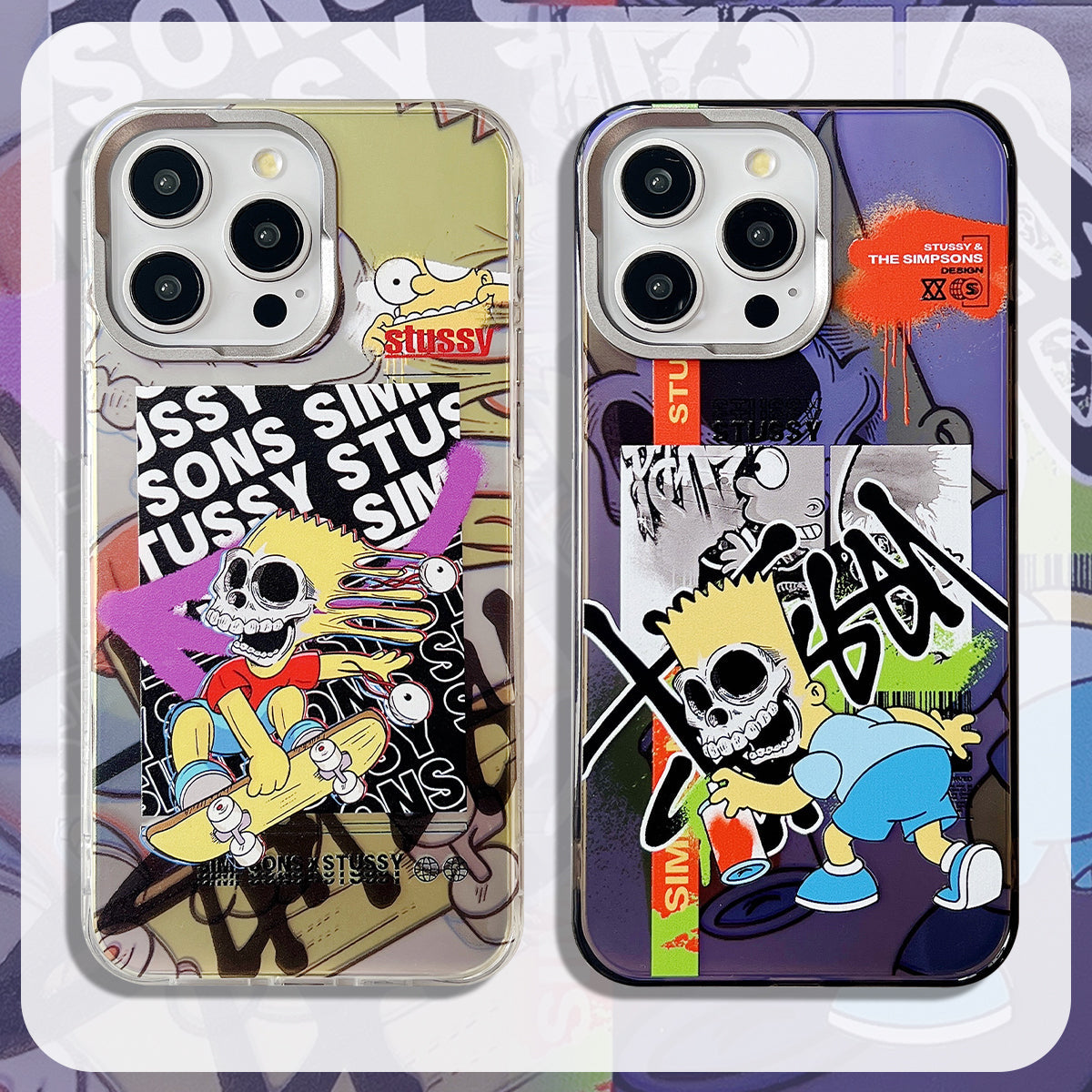 Stu x The Simpsons iPhone Case