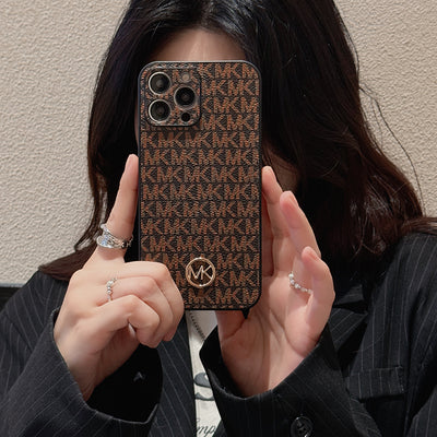 MK Gold Logo iPhone Case