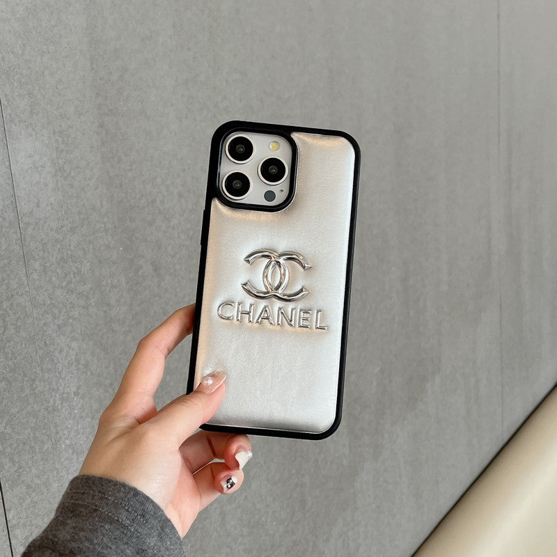 CC Leather iPhone Case