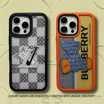 Bur Orange iPhone Case