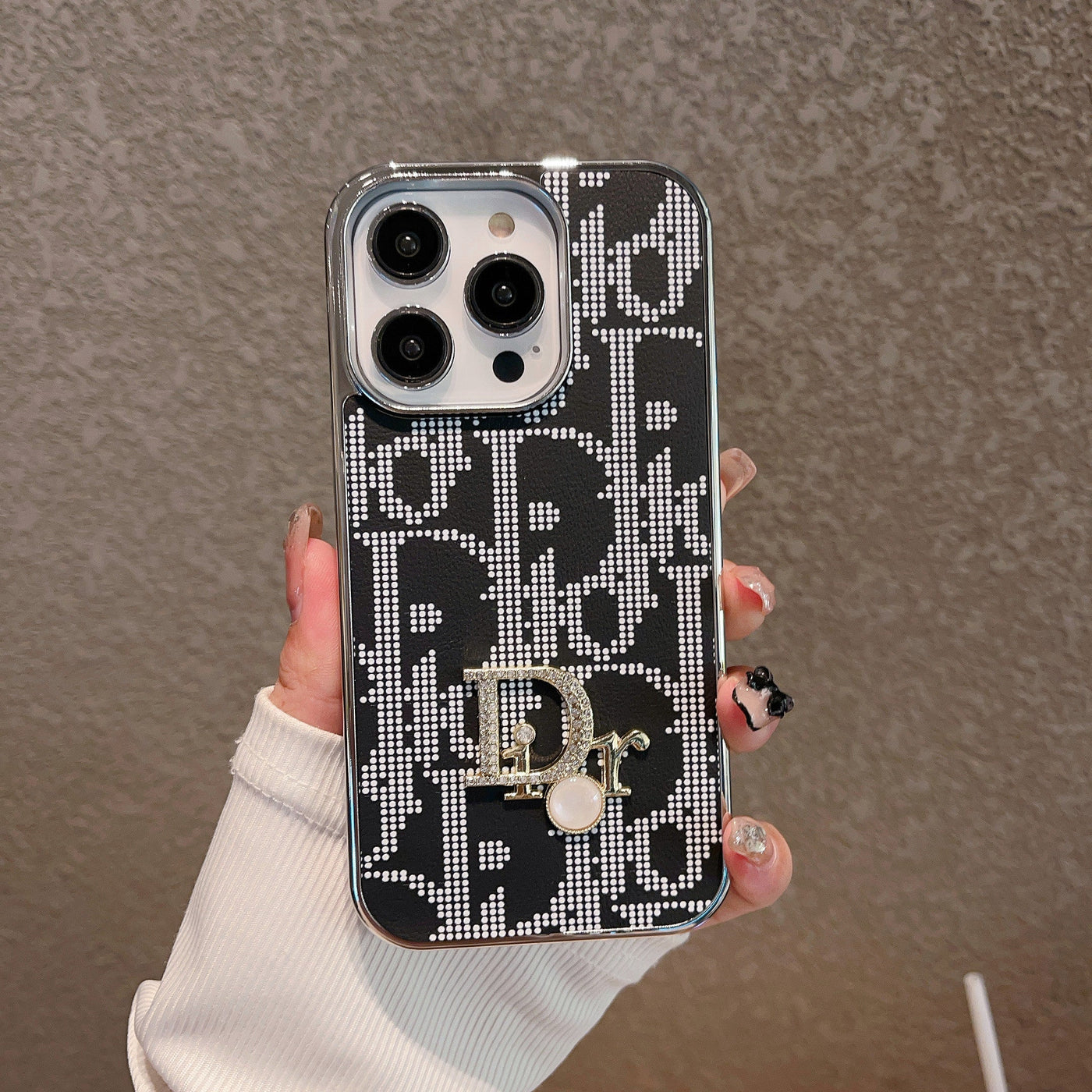 CD 3D Plating iPhone Case