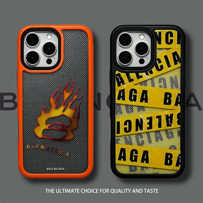 BB Yellow & Red iPhone Case