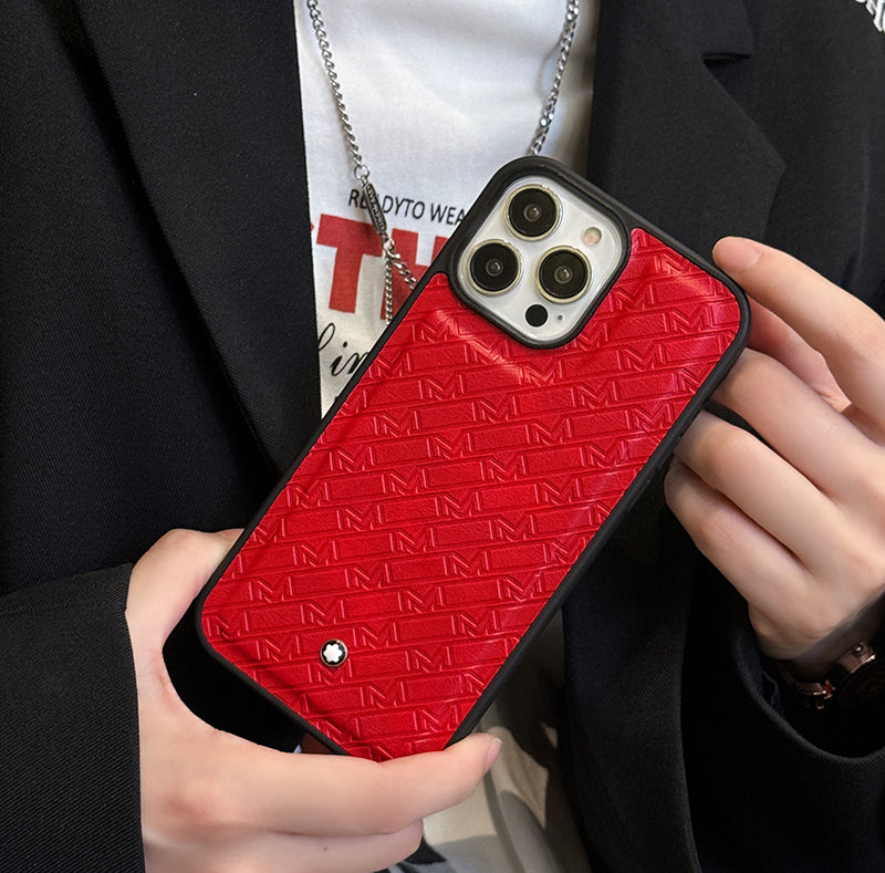 Montb Leather iPhone Case