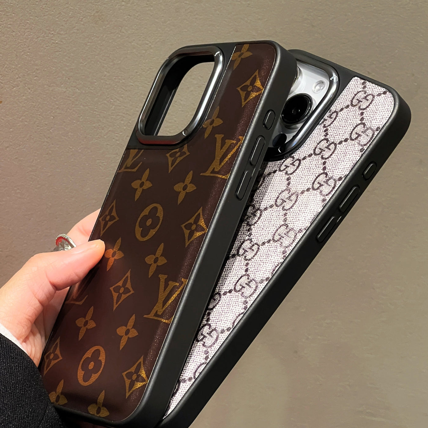 Louis Leather iPhone Case