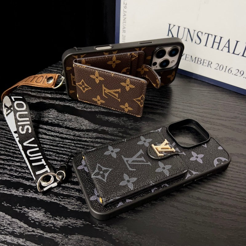 Louis Classic Color Crossbody iPhone Case