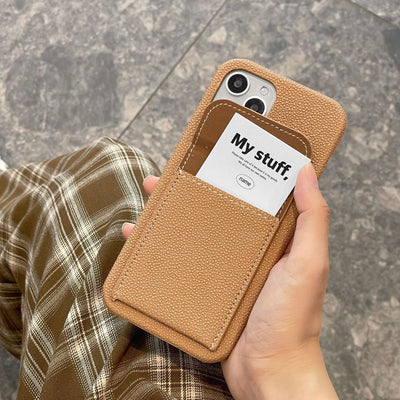 Miu Card Holder iPhone Case