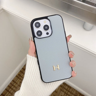 H Leather iPhone Case