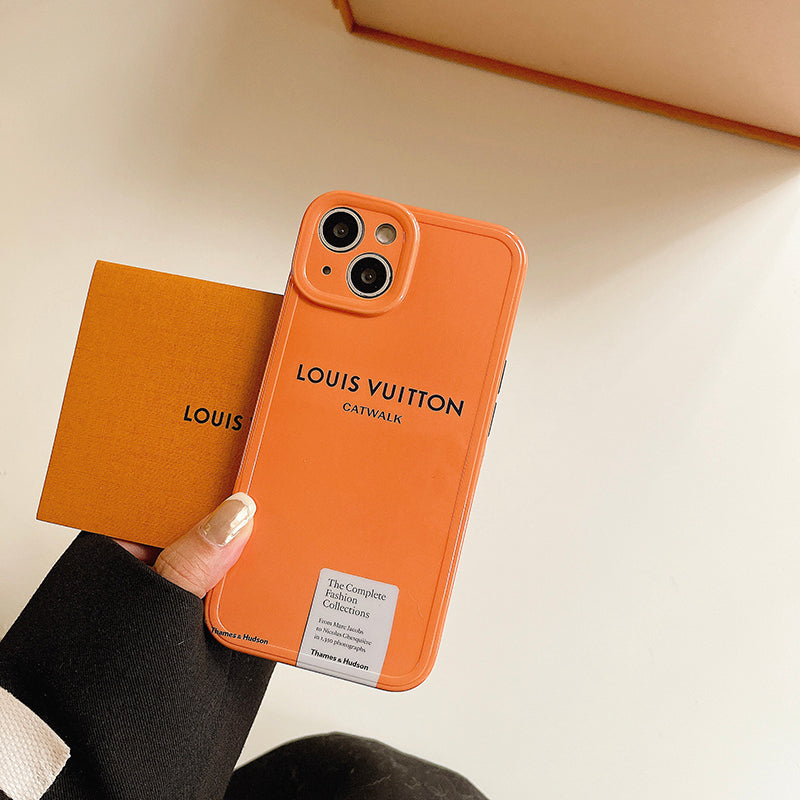 Louis Orange iPhone Case