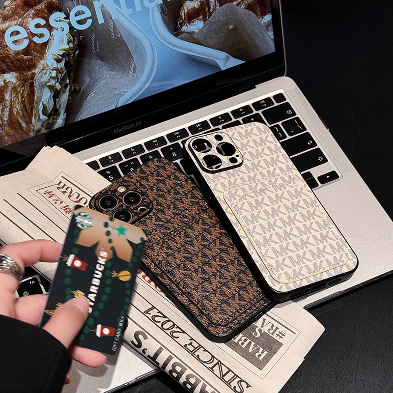 MK Card Holder iPhone Case