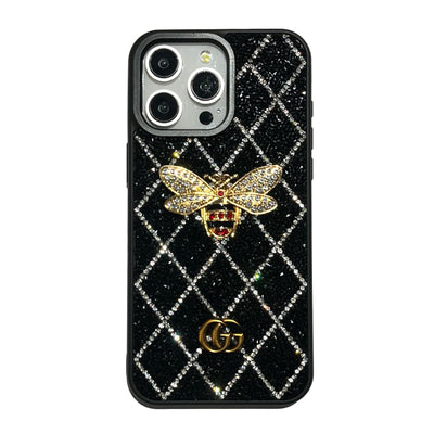 GG Bee Diamond iPhone Case