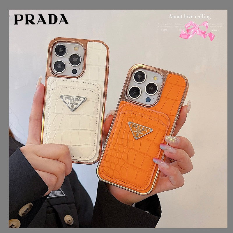 Pra Color Card Bag iPhone Case