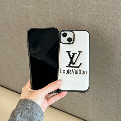 Louis Leather iPhone Case