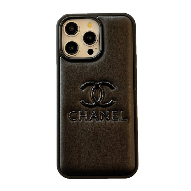 CC Leather iPhone Case