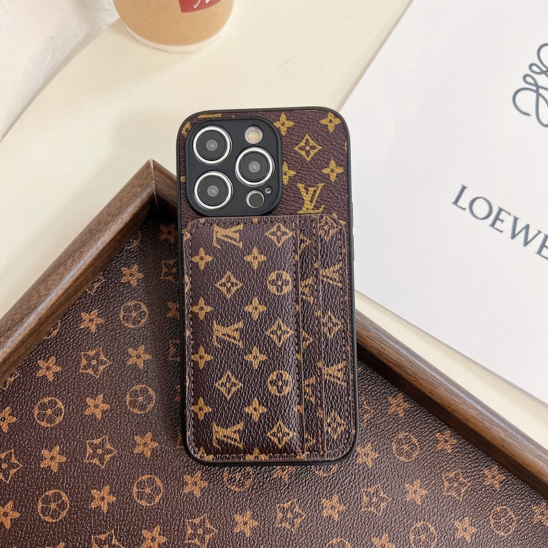 Louis Leather iPhone Case