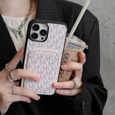 MK Card Holder iPhone Case