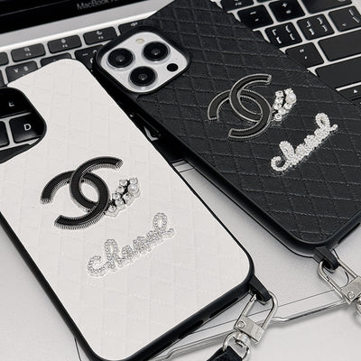 CC Crossbody Leather iPhone Case