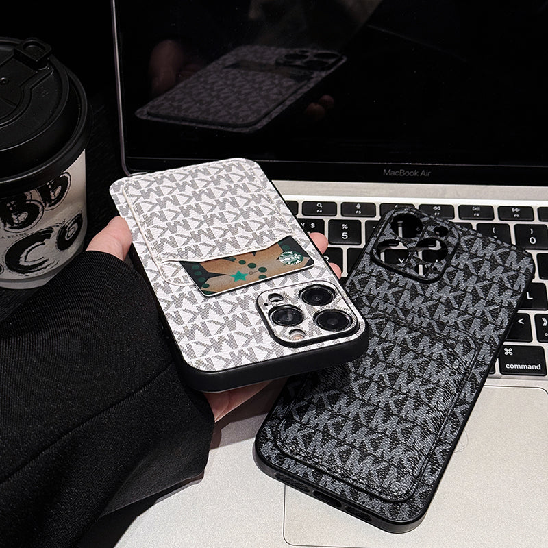 MK Card Holder iPhone Case