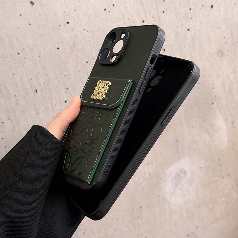 Loe Card Holder iPhone Case