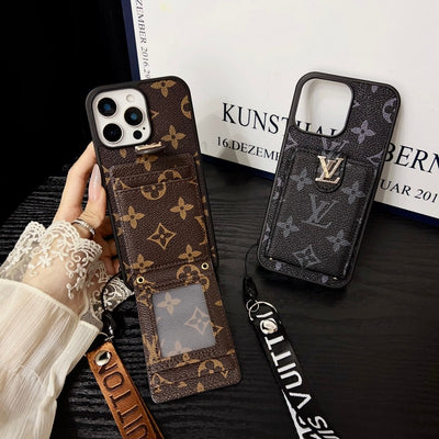 Louis Classic Color Crossbody iPhone Case